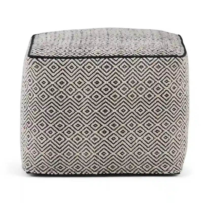 Pouf quadrato boho Dougan WYNDENHALL