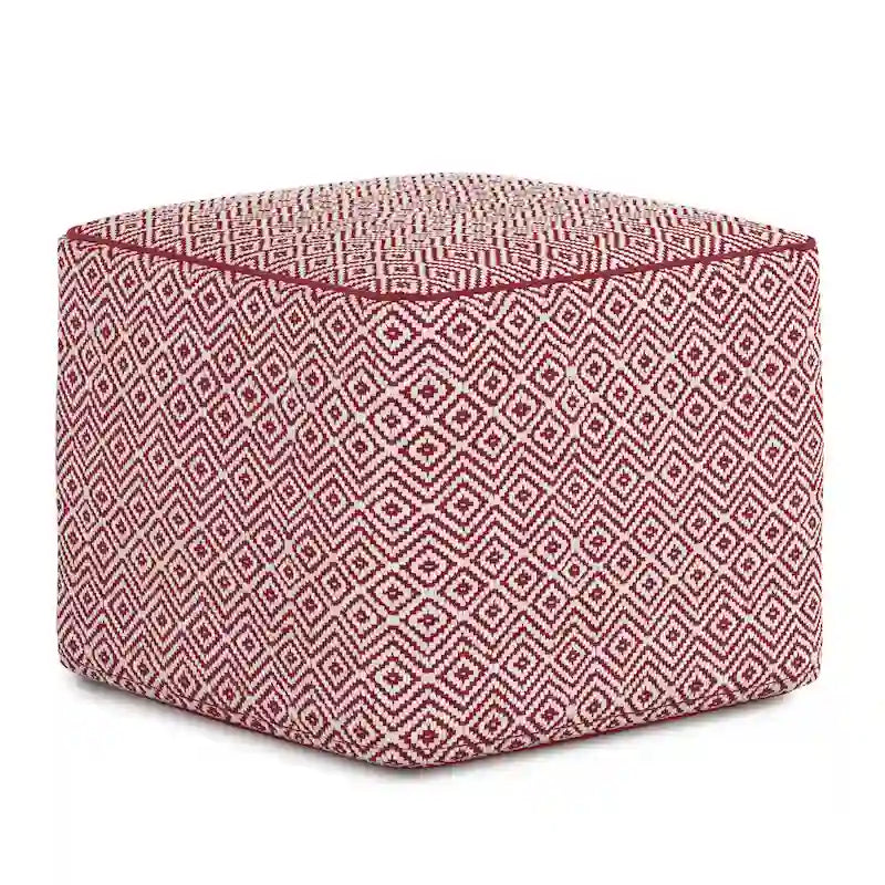 Pouf quadrato boho Dougan WYNDENHALL