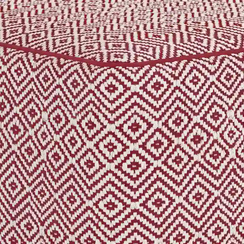 Pouf quadrato boho Dougan WYNDENHALL