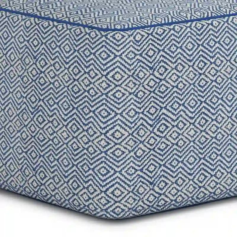 Pouf quadrato boho Dougan WYNDENHALL