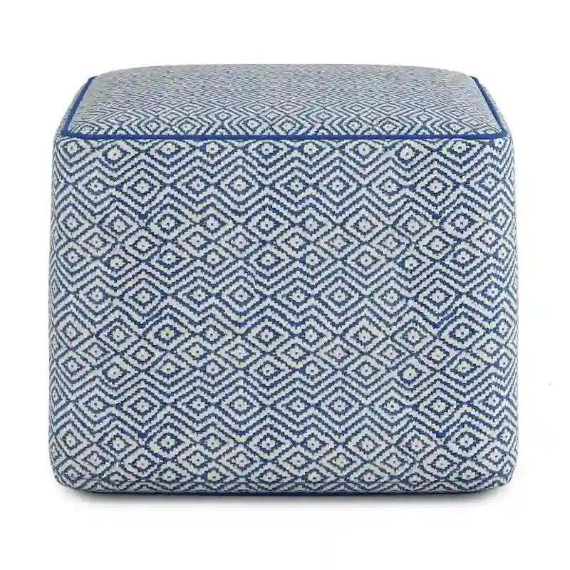 Pouf quadrato boho Dougan WYNDENHALL