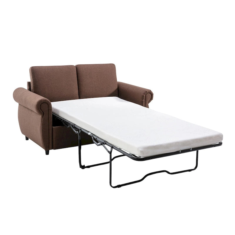 Divano letto estraibile Merax Loveseat con materasso memory matrimoniale