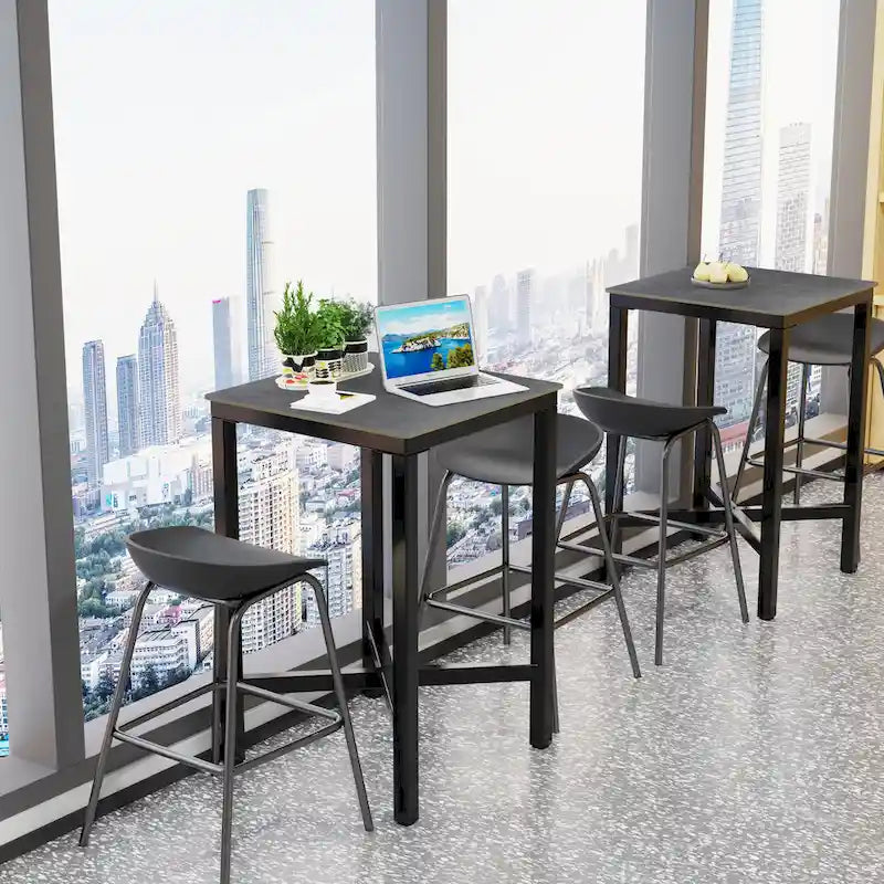 Tavolo da pranzo altezza bancone 41,4 - 27,55x27,55x41,4 pollici