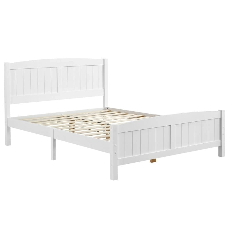 Struttura letto matrimoniale in pino