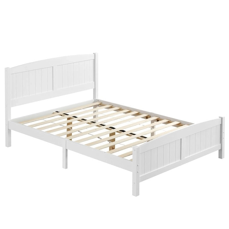 Struttura letto matrimoniale in pino