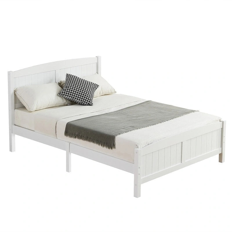 Struttura letto matrimoniale in pino
