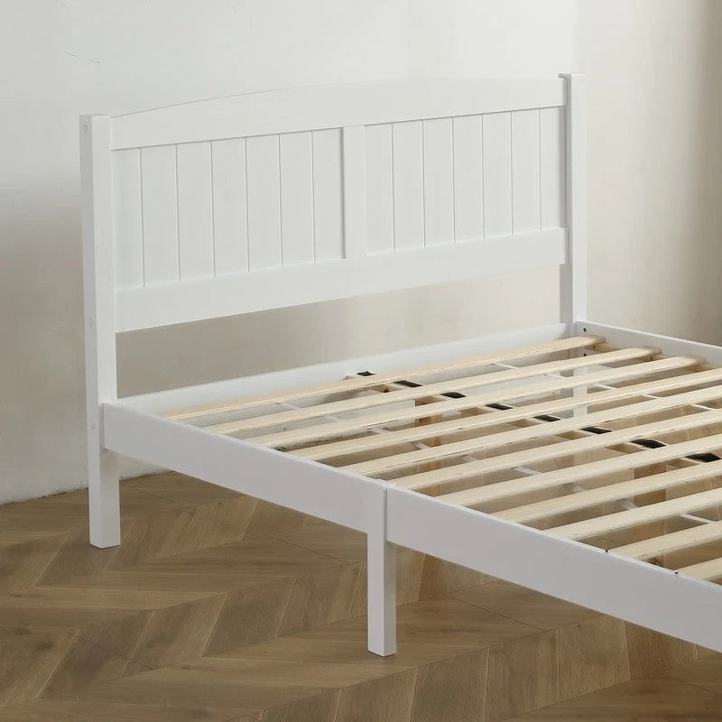 Struttura letto matrimoniale in pino