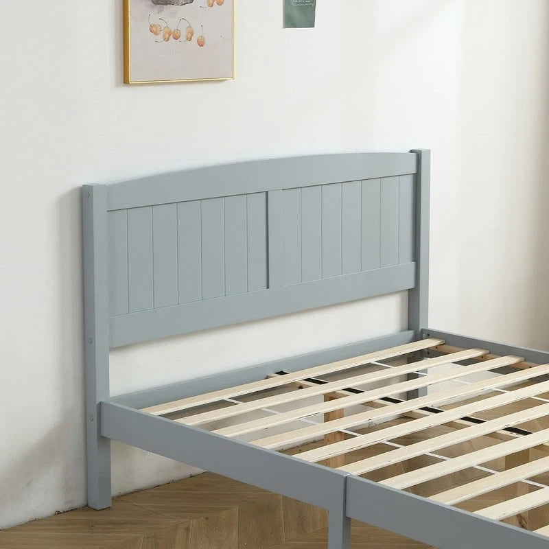 Struttura letto matrimoniale in pino