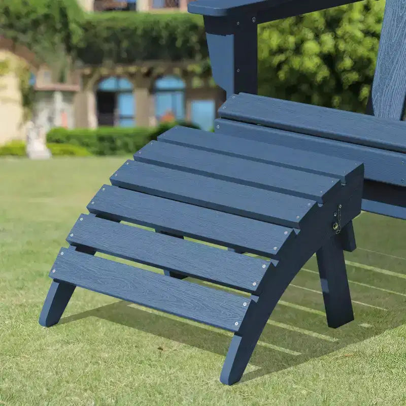 Hyleory HDPE Repose-Pied Pliable d'extérieur pour Chaises Adirondack
