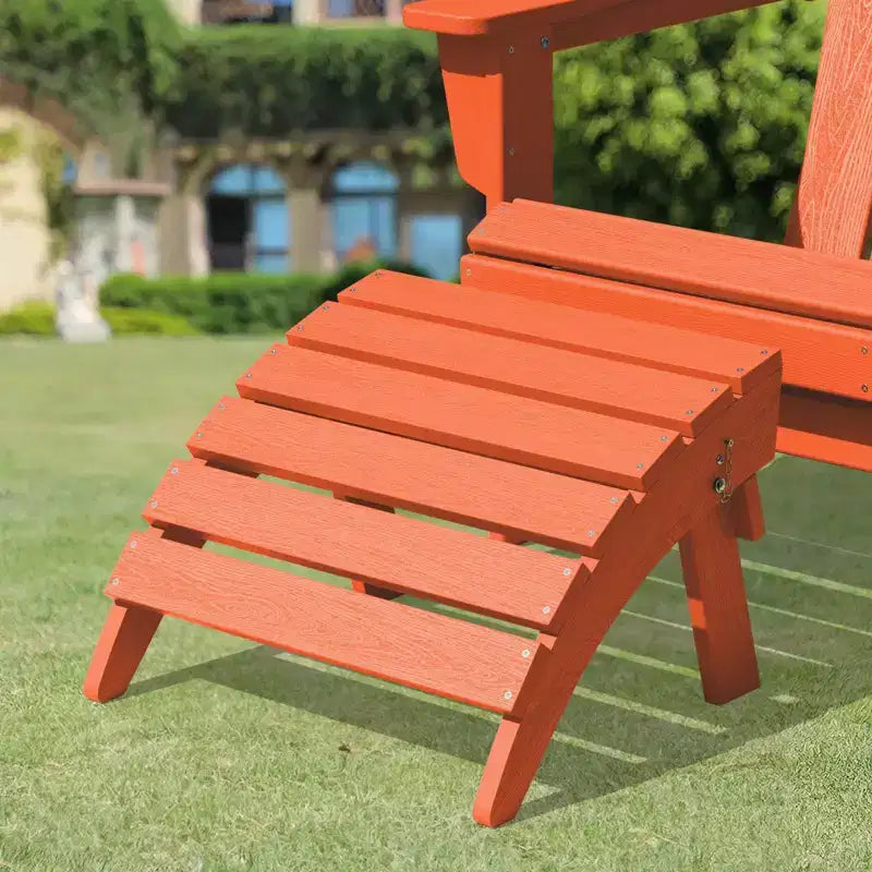 Hyleory HDPE Repose-Pied Pliable d'extérieur pour Chaises Adirondack