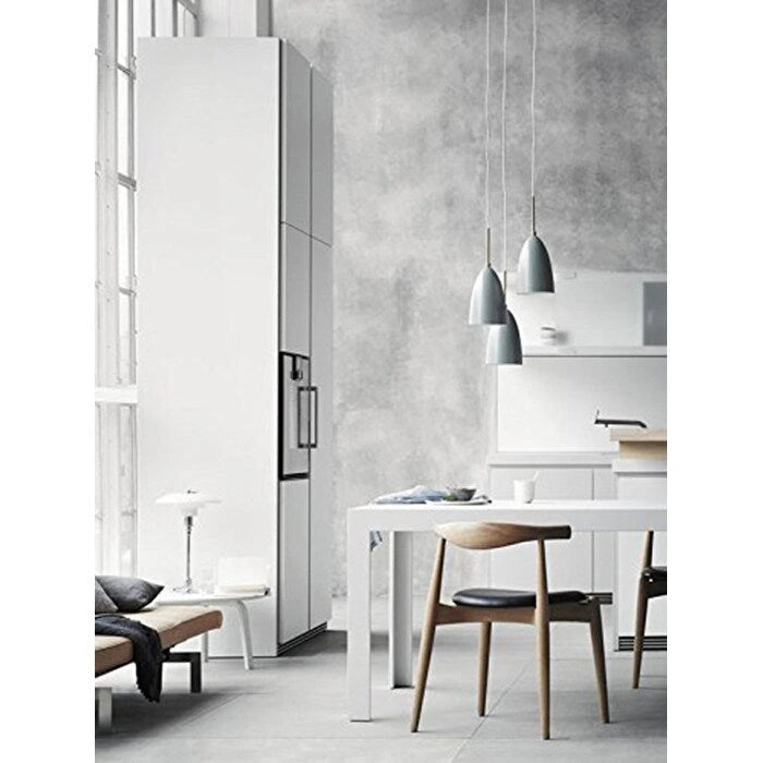 Sedia da pranzo con braccioli in legno massello e pelle PU, cuscino imbottito per cucina, camera da letto, hotel, ristorante, lavoro