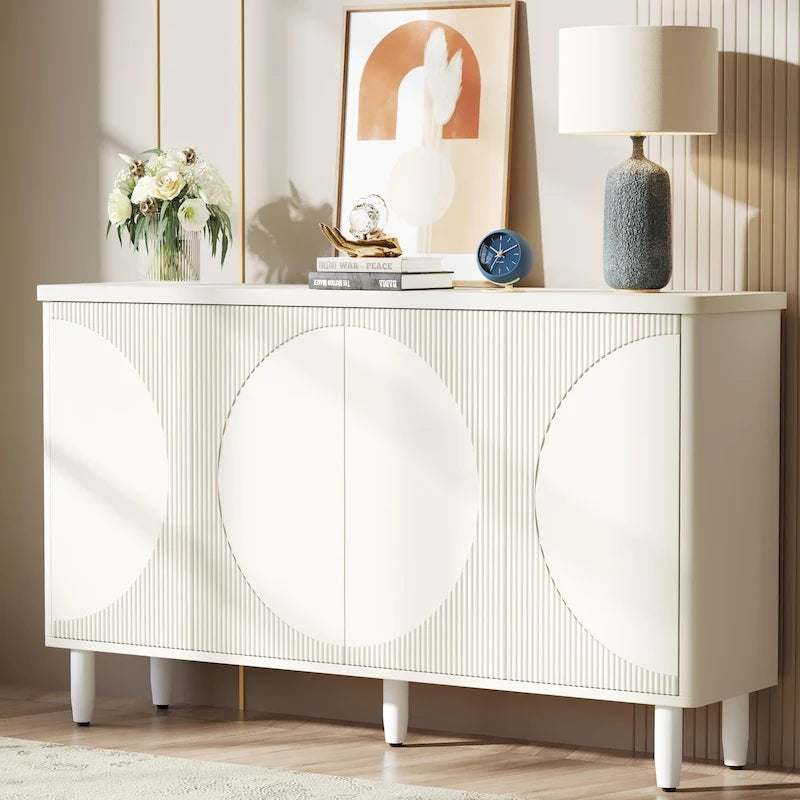 Madia moderna da 150 cm con ante
