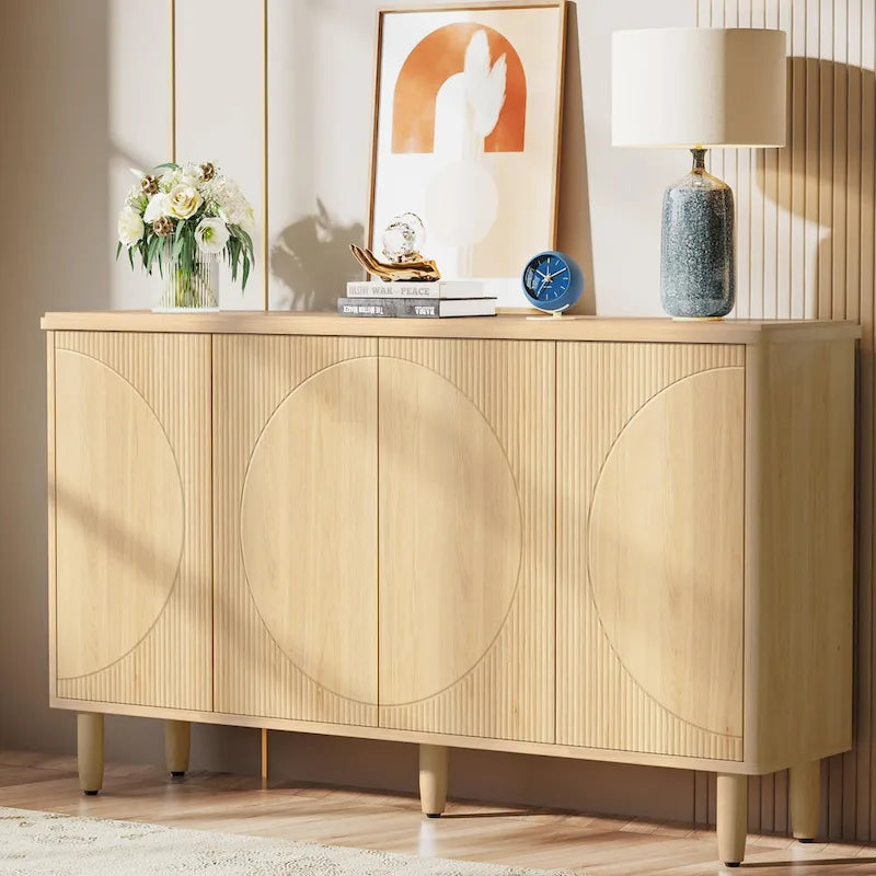 Madia moderna da 150 cm con ante