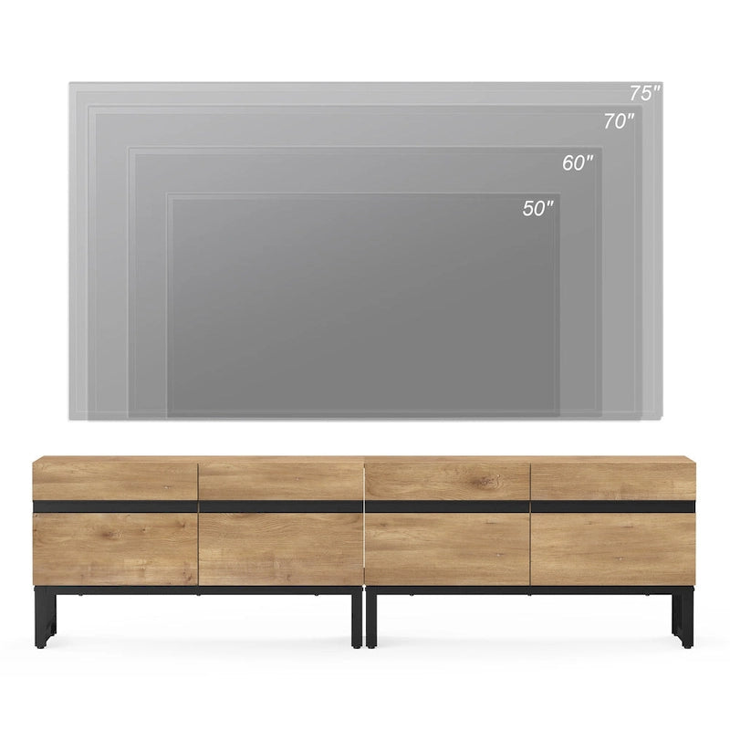 Mobile porta TV moderno per televisori fino a 75 pollici