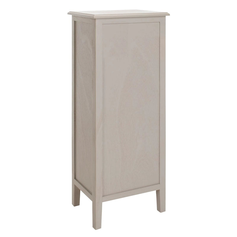 SAFAVIEH Hermine Tavolino da Divano con 4 Cassetti, Effetto Invecchiato, Nero - 38 x 30 x 91 cm - 15Lx12Px36A
