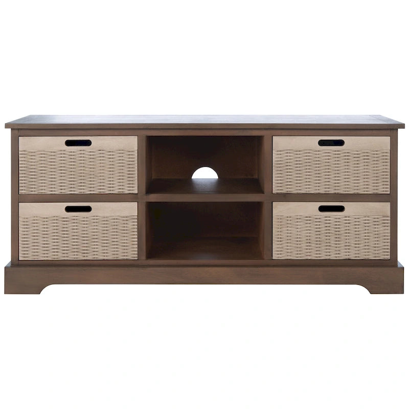 Mobile TV SAFAVIEH Britni con vani contenitore - 47,3 L x 15,8 P x 20 H - 47Lx16Px20H