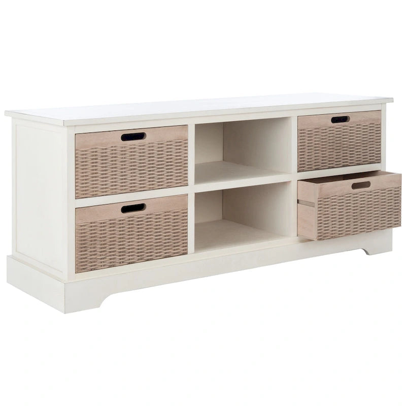 Mobile TV SAFAVIEH Britni con vani contenitore - 47,3 L x 15,8 P x 20 H - 47Lx16Px20H