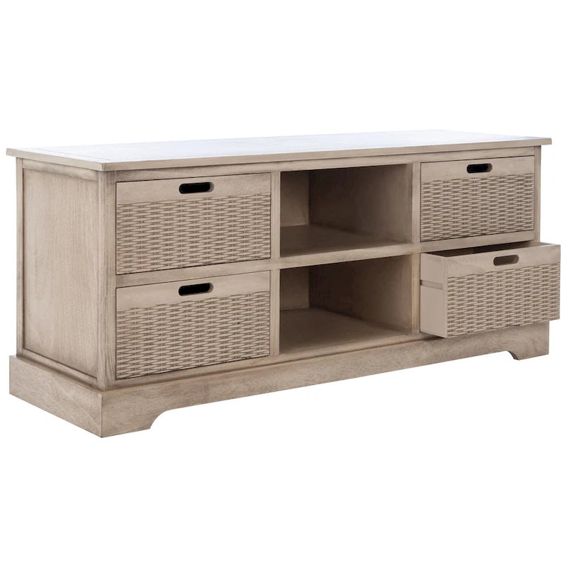Mobile TV SAFAVIEH Britni con vani contenitore - 47,3 L x 15,8 P x 20 H - 47Lx16Px20H