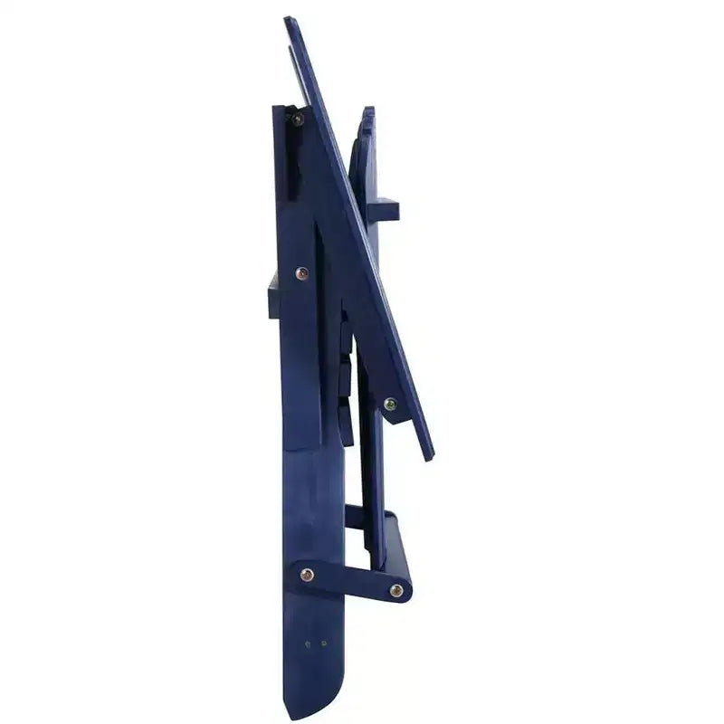 Jiallo Oceanic Collection Sedia a Sdraio Adirondack Pieghevole, porta bicchiere e bevande, poggiapiedi integrato