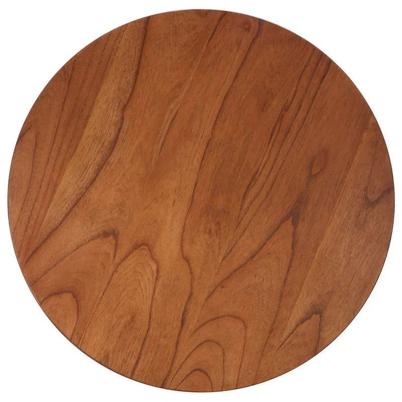 SAFAVIEH Heivi Tavolino Tondo a 3 Gambe - 40 L x 40 P x 18 A - 40Lx40Px18A