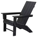 GARPROVM Upgraded Folding HDPE Adirondack Chair Weather-Resistant Outdoor Patio Chair