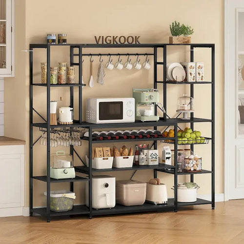 Mobile da Cucina/Bar/Vini con Scaffali Contenitori