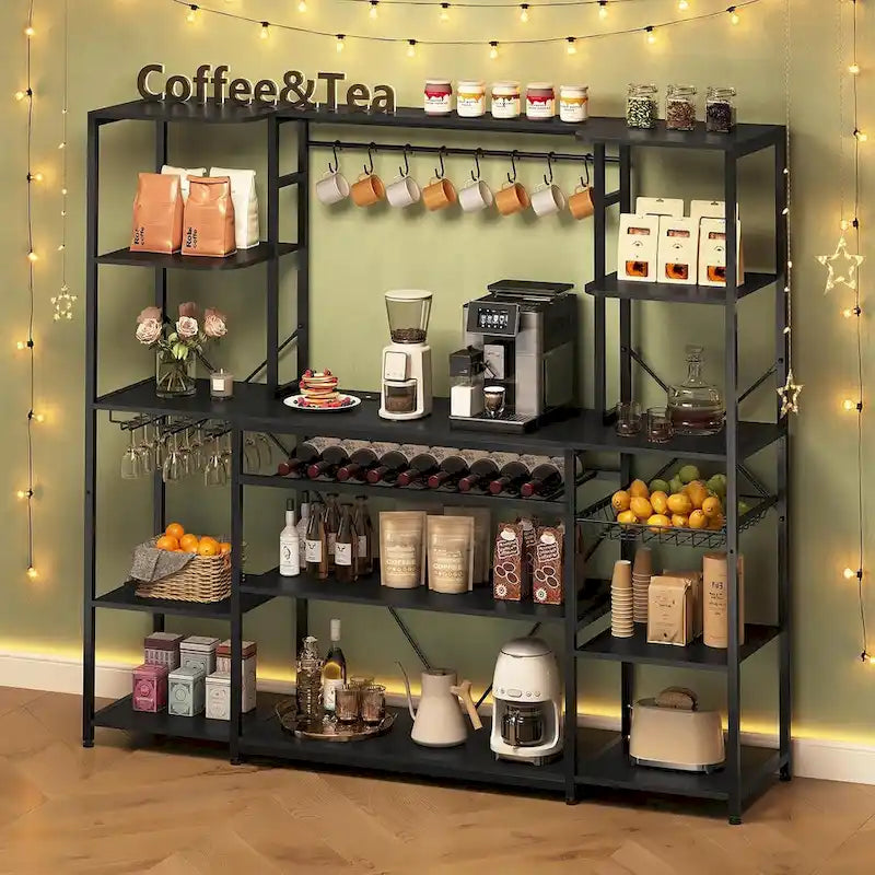 Mobile da Cucina/Bar/Vini con Scaffali Contenitori