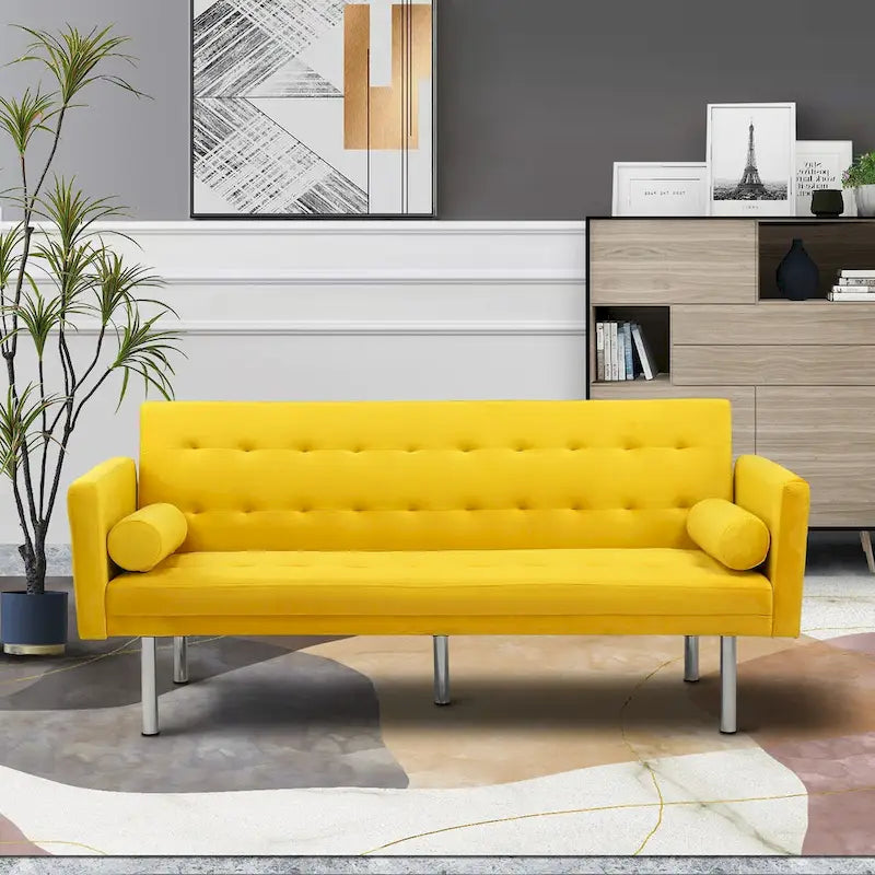 Divano letto Futon, Divano letto Futon convertibile, Divano letto a due posti, Divano letto per soggiorno, appartamento, ufficio