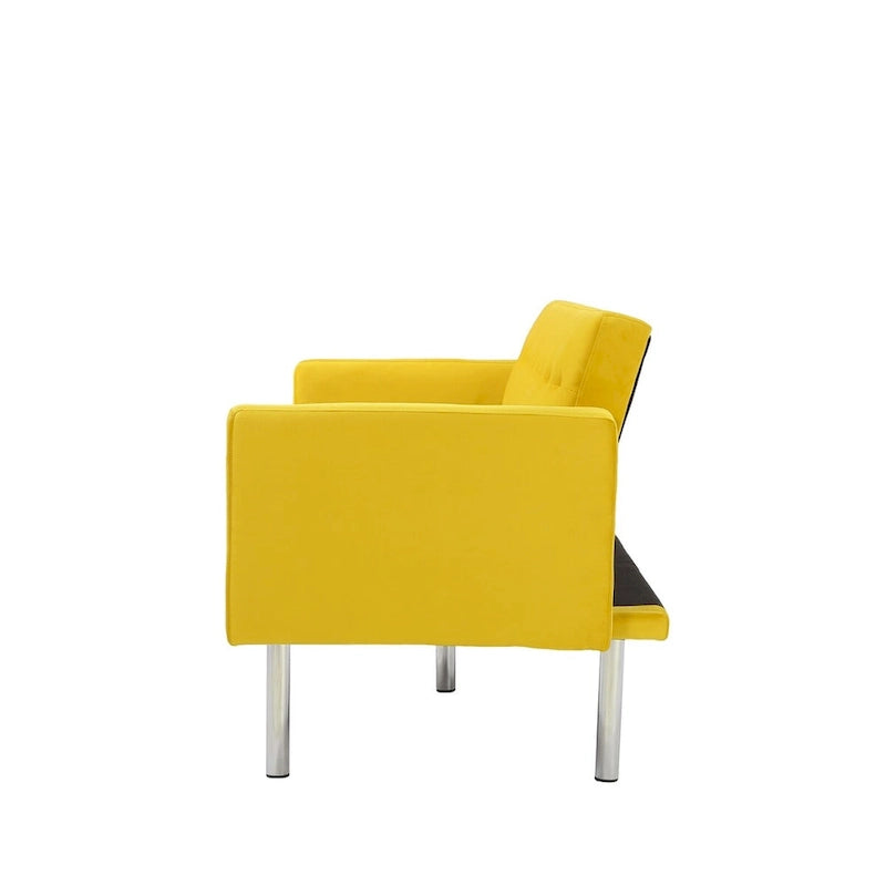 Divano letto Futon, Divano letto Futon convertibile, Divano letto a due posti, Divano letto per soggiorno, appartamento, ufficio