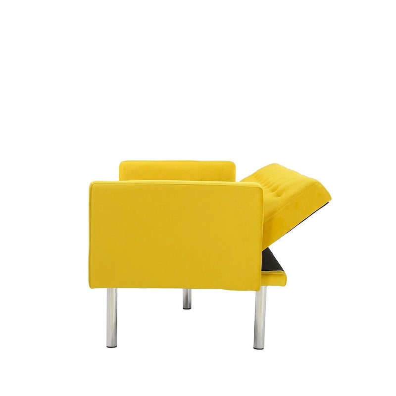 Divano letto Futon, Divano letto Futon convertibile, Divano letto a due posti, Divano letto per soggiorno, appartamento, ufficio