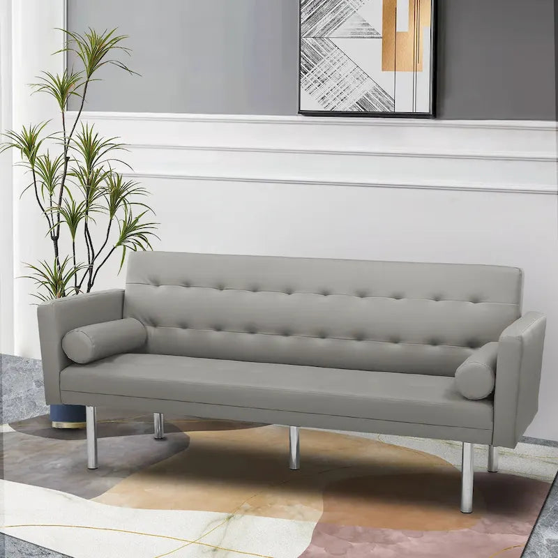 Divano letto Futon, Divano letto Futon convertibile, Divano letto a due posti, Divano letto per soggiorno, appartamento, ufficio