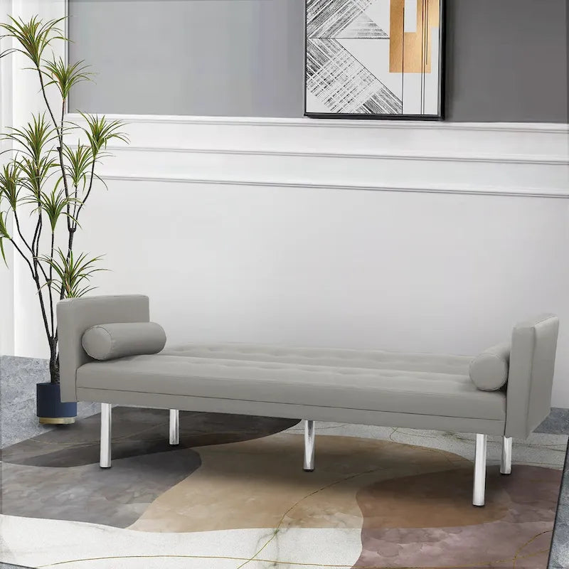 Divano letto Futon, Divano letto Futon convertibile, Divano letto a due posti, Divano letto per soggiorno, appartamento, ufficio