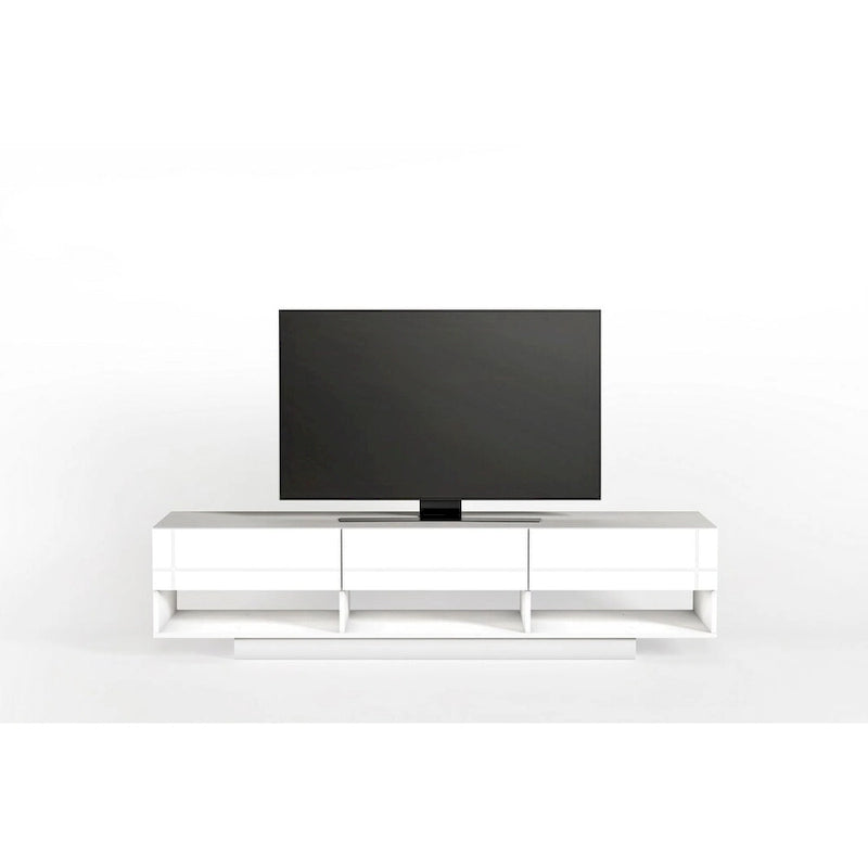 Mobile TV Nexera Stereo a 3 cassetti da 72 pollici, Nero