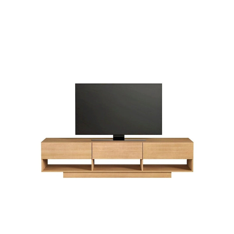 Mobile TV Nexera Stereo a 3 cassetti da 72 pollici, Nero