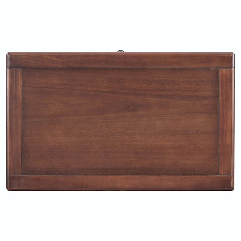 Comodino a 3 cassetti in legno