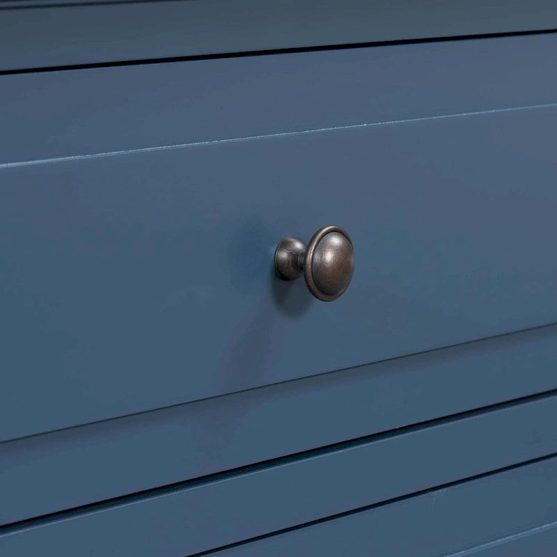 Comodino a 3 cassetti in legno
