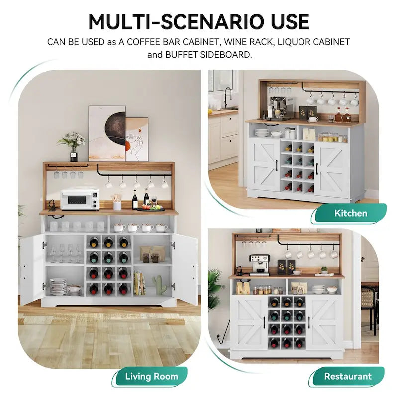 50 Mobili da caffè in stile rustico, credenza da vino, credenza da cucina