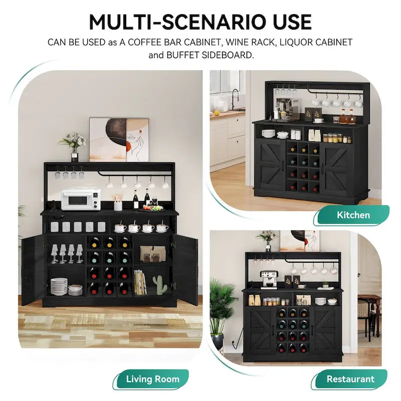 50 Mobili da caffè in stile rustico, credenza da vino, credenza da cucina