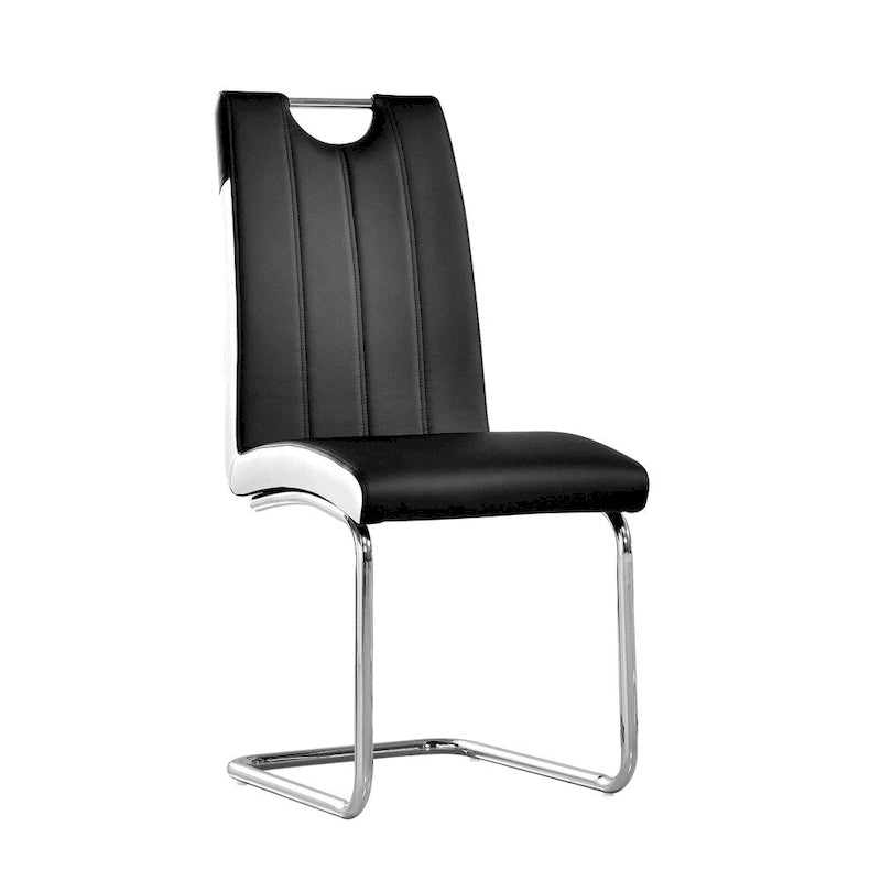 Best Master Furniture Sedie Laterali Moderne Bicolore (Set di 2)