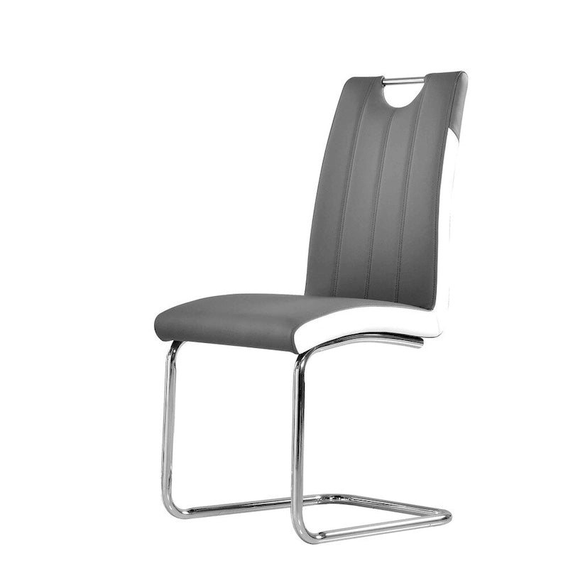 Best Master Furniture Sedie Laterali Moderne Bicolore (Set di 2)