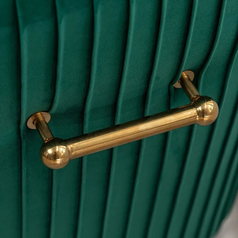 SEYNAR Set di 8 Sedie da Pranzo Moderne in Velluto Glamour per Sala da Pranzo, Sedia Vanity Trapuntata per Soggiorno (senza tavolo)