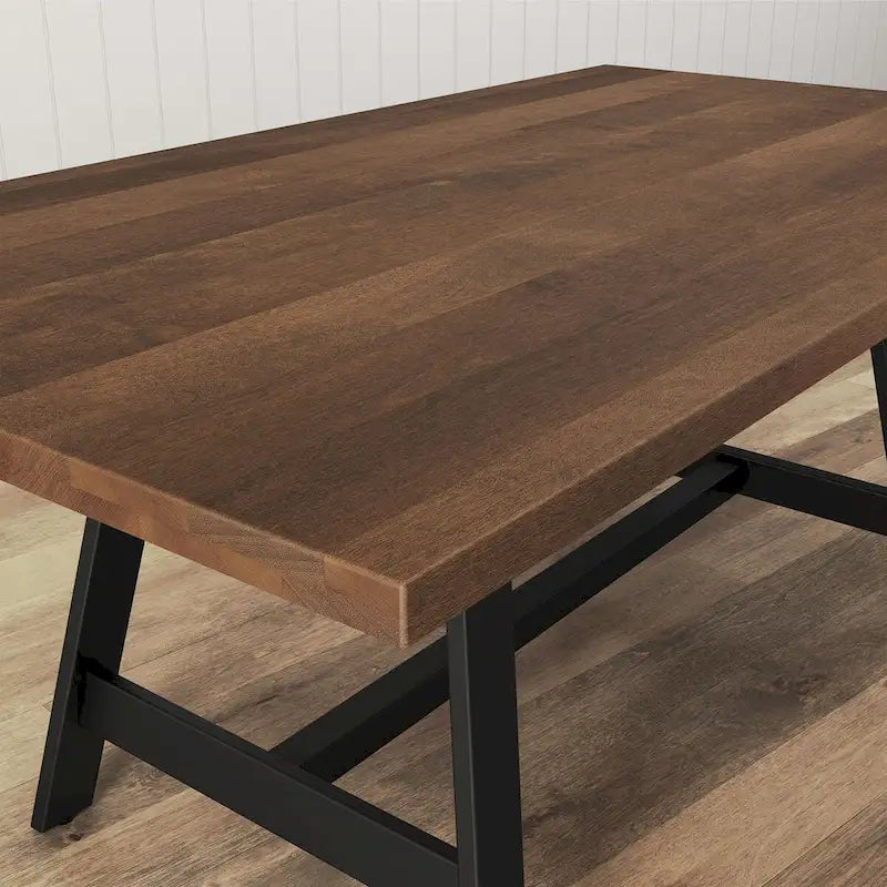 Tavolo da pranzo Amisco Otello in legno massello 40 x 72