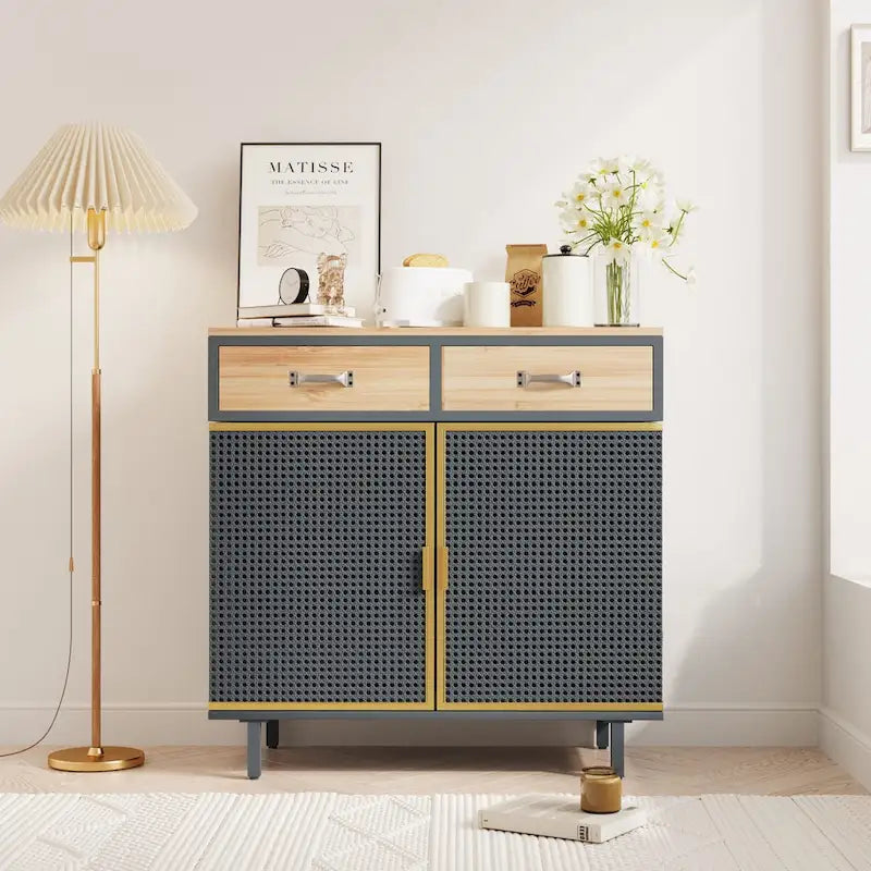 Madie moderne con cassetti superiori, Mobile Contenitore Autoportante