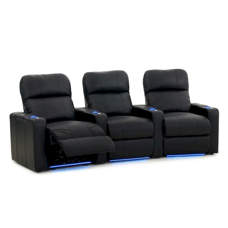 Set di Poltrone da Cinema in Pelle Octane Turbo XL700 Power (Fila da 3)