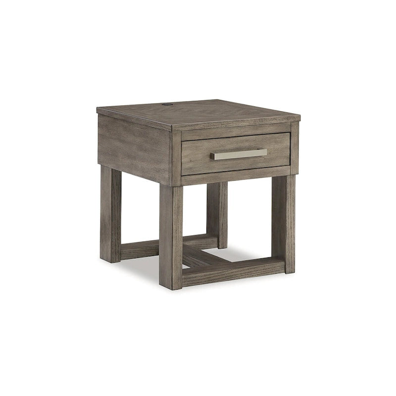 Signature Design by Ashley Tavolino finale Loyaska Marrone/Grigio - 22L x 24P x 24A
