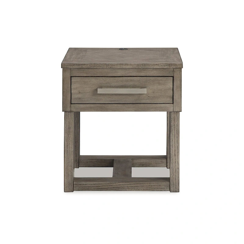 Signature Design by Ashley Tavolino finale Loyaska Marrone/Grigio - 22L x 24P x 24A