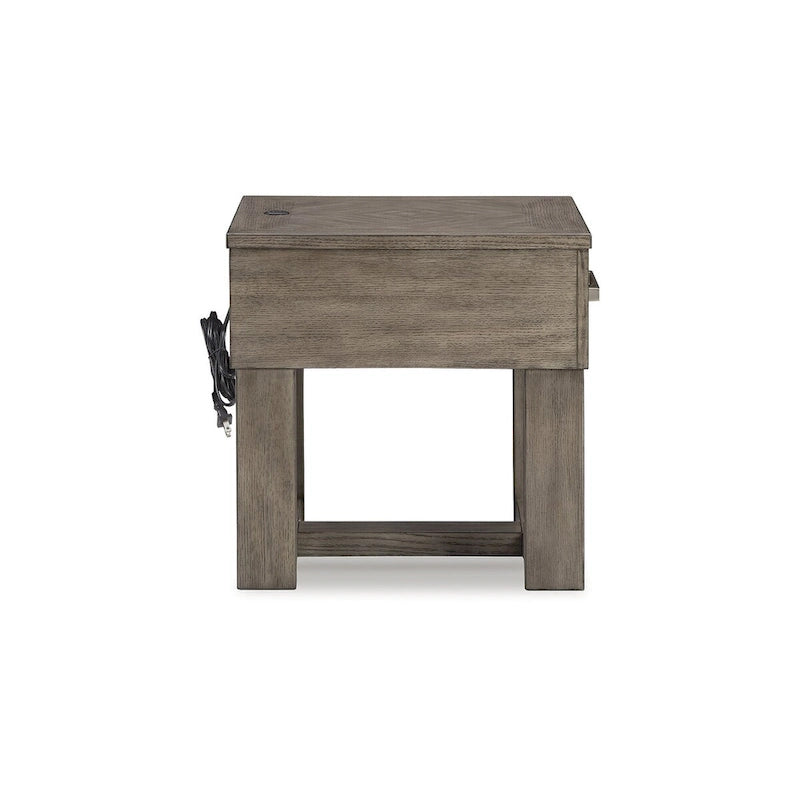 Signature Design by Ashley Tavolino finale Loyaska Marrone/Grigio - 22L x 24P x 24A