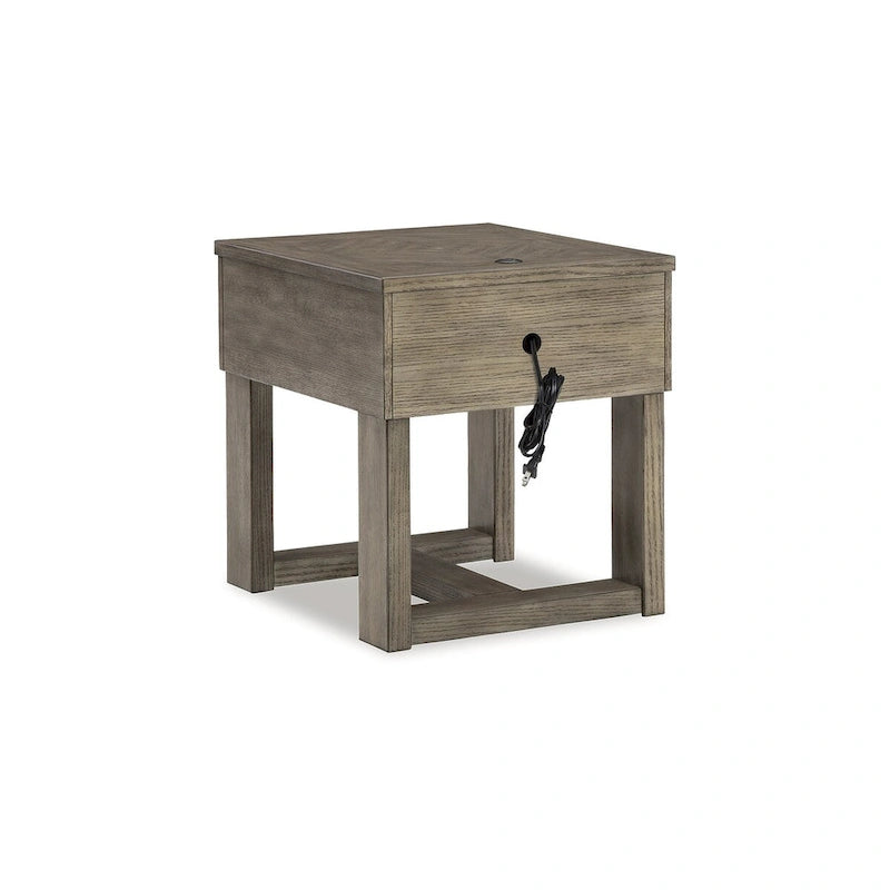 Signature Design by Ashley Tavolino finale Loyaska Marrone/Grigio - 22L x 24P x 24A