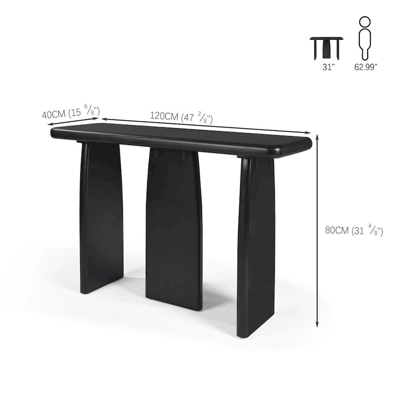 Consolle con tripla base per ingresso