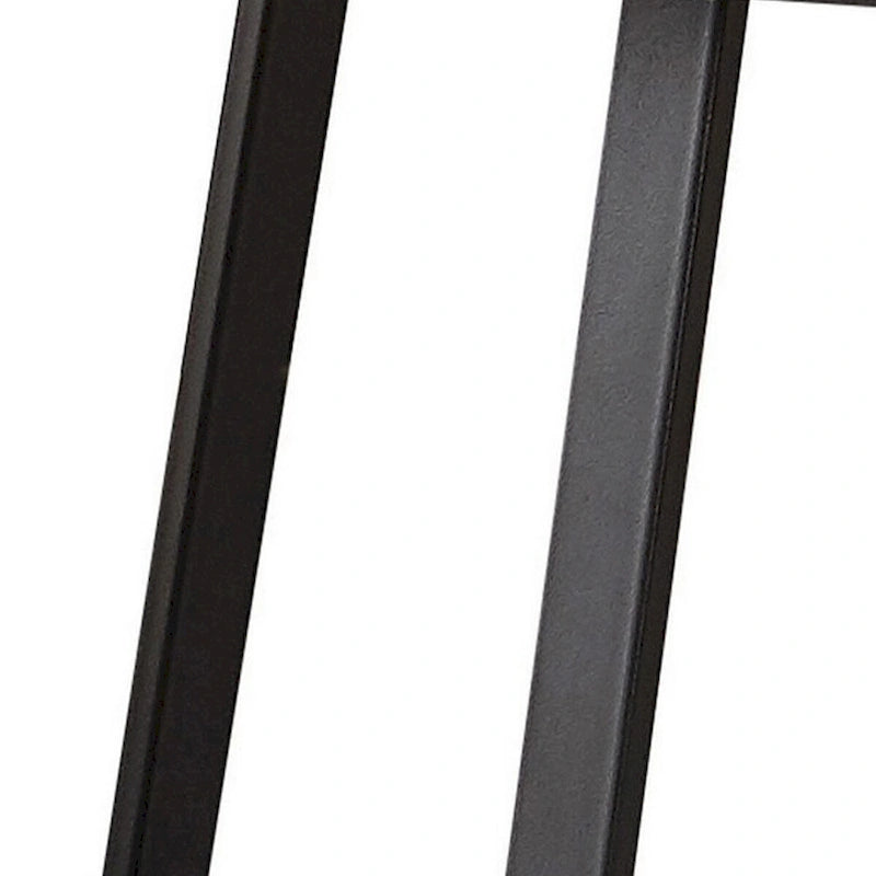 Tavolino da caffè da 91 cm, piano in finto marmo, base robusta in metallo, bianco, nero